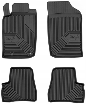 Комплект автомобільних килимків Frogum 77 для Peugeot 206 1998-2009 4 шт (5902643443440)