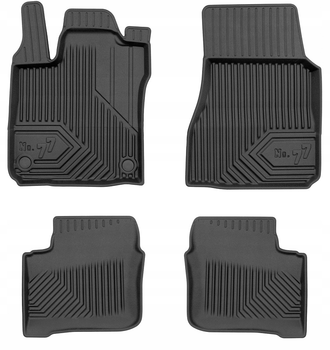 Zestaw dywaników samochodowych Frogum 77 do Renault Twingo III / Smart Forfour II od 2014 4 szt (5902643444256)