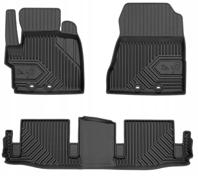 Zestaw dywaników samochodowych Frogum 77 do Toyota IQ 2008–2015 3 szt (5902643443914)