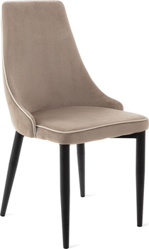 Krzesło do kuchni i salonu HOMLA LOUIS RIBBON 44 x 59 x 88 cm Beige (5904183848907)