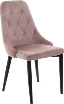Krzesło do kuchni i salonu HOMLA LOUIS QUILTER 44 x 59 x 88 cm Pink (5904183848976)