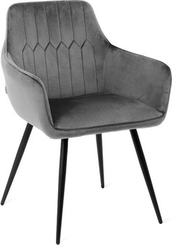 Krzesło do kuchni i salonu HOMLA ETIENNE 56 x 61 x 86 cm Grey (5904183847320)