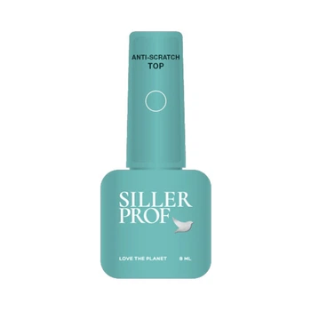 Топ силиконовый для гель-лака без липкого слоя Siller Professional Top No Wipe Anti Scratch 8 мл (2100994254828)
