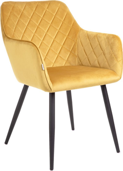 Krzesło do kuchni i salonu HOMLA SHELTON 56 x 60 x 84 cm Yellow (5904183860565)