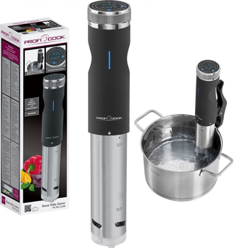 Апарат су-вид Proficook PC-SV 1126 (Німеччина) - Вакуумна піч 800 Вт 1.5 л