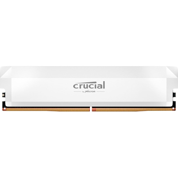 Модуль пам'яті Crucial DDR5 16GB Pro OC 6400Mhz CL38 White (CP16G64C38U5W)