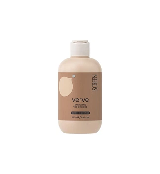 Стимулирующий шампунь для истонченных волос SCREEN Purest Verve Energizing Veg Shampoo 250 мл