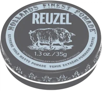 Матовая помада для волос Reuzel Extreme Hold Matte Pomade 35 г (850064164282)