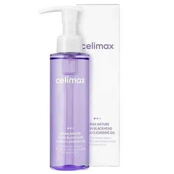 Гідрофільна олія Celimax Derma Nature Fresh Blackhead Jojoba Cleansing Oil, 150 мл