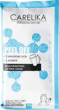 Маска-шейкер для обличчя Carelika Shaker Peel-Off Альгінатна з гіалуроновою кислотою 20 г (4751039280630)