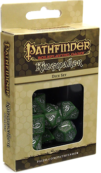 Набір гральних кісток Q-Workshop Komplet Pathfinder Kingmaker SPAT34 (9781601253460)