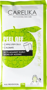 Маска-шейкер для обличчя Carelika Shaker Peel Off Плівка зі стовбуровими клітинами яблука та освітлювальним комплексом 20 г (4751039280623)