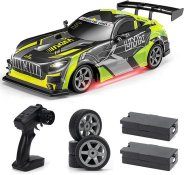 Радиоуправляемая дрифт-машина SJY S924 1:16 4WD RC дрифт автомобиль с LED и двумя аккумуляторами