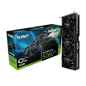 Відеокарта Palit GeForce RTX 5060 Ti Infinity 3 OC 16GB (NE7506TS19T1-GB2061S)