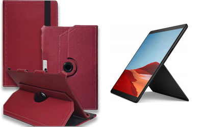Чехол Spinner360 для планшета Microsoft Surface Pro X, цвет Bordo