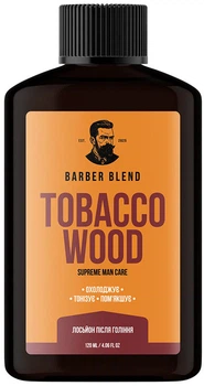 Освіжальний лосьйон після гоління Barber Blend Tobacco Wood 120 мл (4823109703506)