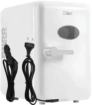 Мини-холодильник Zilan ZLN1153 белый, тихий, 25 дБ, 4 литра