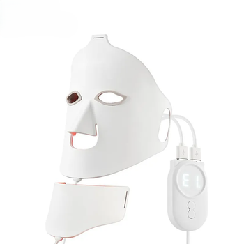 Світлодіодна LED маска зі світлотерапією White (R3707)