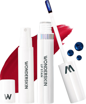 Zestaw Wonderskin Wonder Blading Żelowa maseczka do ust Divine 4 ml + Aktywator w sprayu 5 ml (850007254544)