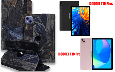 Чехол Spinner360 для планшета DOOGEE T10 Plus, T10 Pro, цвет Hrab