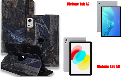 Чохол Spinner360 для планшета Ulefone Tab A7, Tab A8, колір Hrab