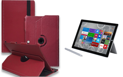 Чехол Spinner360 для планшета Microsoft Surface Pro 2, Pro 3, Pro 4, цвет Bordo