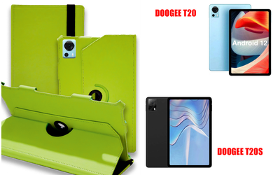 Чехол Spinner360 для планшета DOOGEE T20, T20S, цвет Light Green