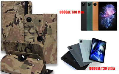 Чехол Spinner360 для планшета DOOGEE T30 Max, T30 Ultra, цвет Multikam