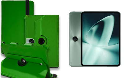 Чехол Spinner360 для планшета OnePlus Pad, Pad 2, Pad Go, Pad Pro, цвет Green