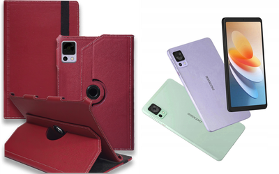 Чехол Spinner360 для планшета DOOGEE T20 Mini, T20 Mini Pro, цвет Bordo