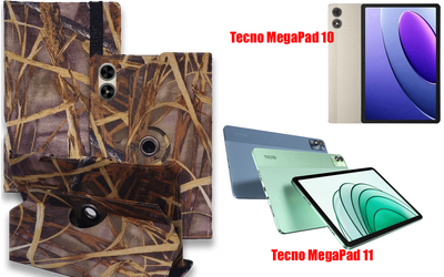 Чехол Spinner360 для планшета Tecno MegaPad 10, MegaPad 11, цвет Kamush