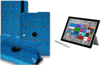 Чехол Spinner360 для планшета Microsoft Surface Pro 2, Pro 3, Pro 4, цвет Feshn Blue
