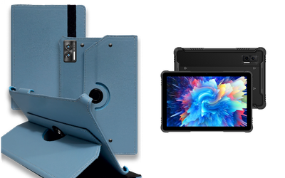Чехол Spinner360 для планшета DOOGEE R08, цвет Light Blue