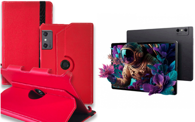 Чехол Spinner360 для планшета ZTE Nubia Pad 3D, цвет Red