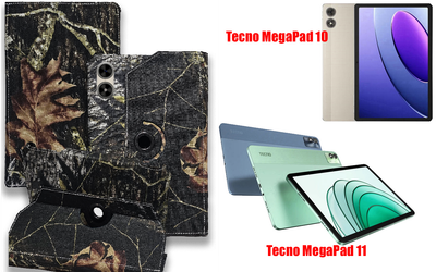 Чехол Spinner360 для планшета Tecno MegaPad 10, MegaPad 11, цвет Dybok