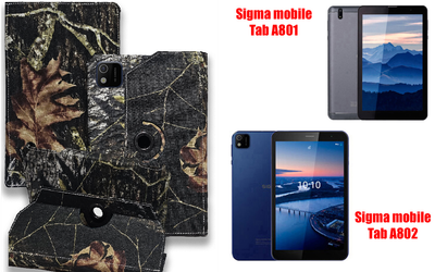 Чохол Spinner360 для планшета Sigma mobile Tab A801, Tab A802, колір Dubok