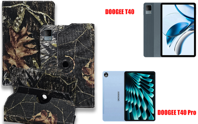Чехол Spinner360 для планшета DOOGEE T40, DOOGEE T40 Pro, цвет Dybok