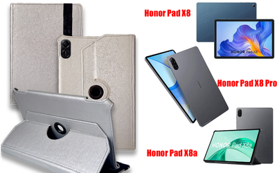 Чохол Spinner360 для планшета Honor Pad X8, Pad X8 Pro, Pad X8a, колір Silver