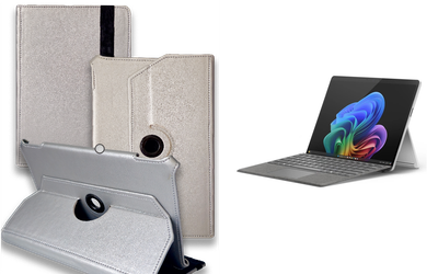 Чехол Spinner360 для планшета Microsoft Surface 11 pro Copilot+, цвет Silver