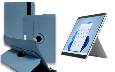 Чехол Spinner360 для планшета Microsoft Surface Pro 8, Pro 9, цвет Light Blue