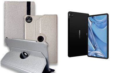 Чехол Spinner360 для планшета DOOGEE T20 Ultra, цвет Silver