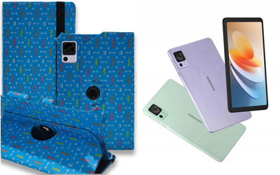 Чехол Spinner360 для планшета DOOGEE T20 Mini, T20 Mini Pro, цвет Feshn Blue