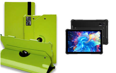 Чехол Spinner360 для планшета DOOGEE R08, цвет Light Green