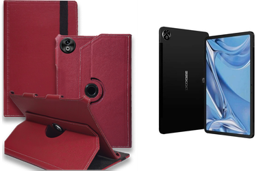 Чехол Spinner360 для планшета DOOGEE T20 Ultra, цвет Bordo
