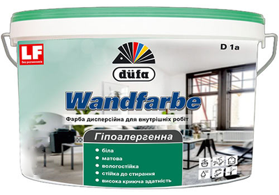 Краска дисперсионная Dufa Wandfarbe D1a 3.5 кг