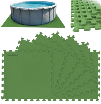Mata piankowa pod basen Dmuchane puzzle 50 x 50 cm 8 szt (5903890628901)