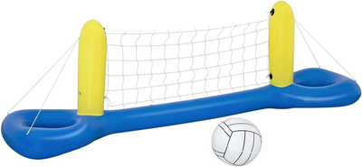 Pływający zestaw do siatkówki basenowej Bestway 252 x 64 cm (6942138900637)