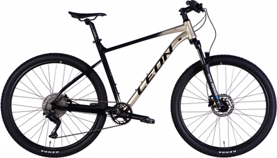 Велосипед Leon XC 75 AM HDD AL 27.5" 20" 2025 Сріблястий з чорним (OPS-LN-27,5-081)