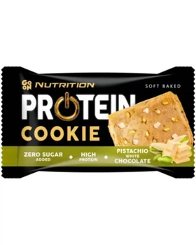 Протеиновое печенье Go On Nutrition Cookie Фисташка белый шоколад (pistachio white chocolate) – 50 г (без сахара)(59929432)