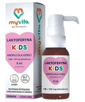 Suplement diety MyVita Laktoferyna Kids 8 ml (5903021593375)